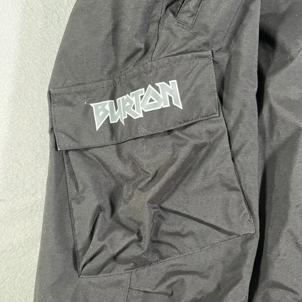 Burton Boys Cargo youth Snowboard Ski Pants Black Size S‎ Waterproof Insulated